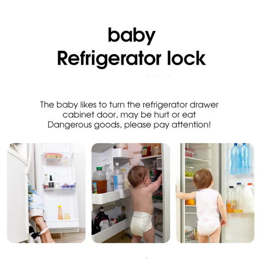 New Fridge Lock, Easy to Install Fridge Locks for Children